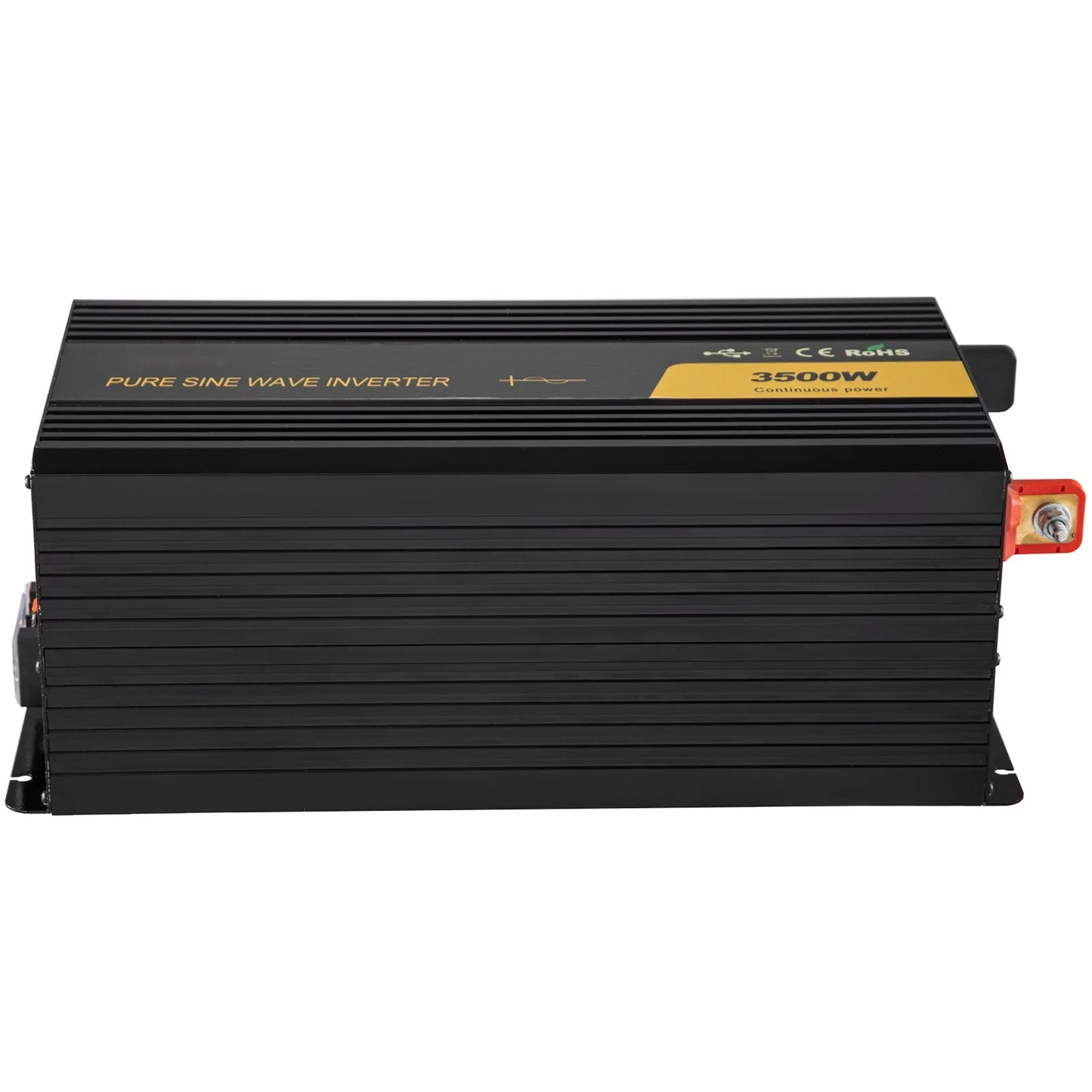 Pure Sine Wave Inverter Power Inverter 3500W DC12V to AC120V Inverter LCD