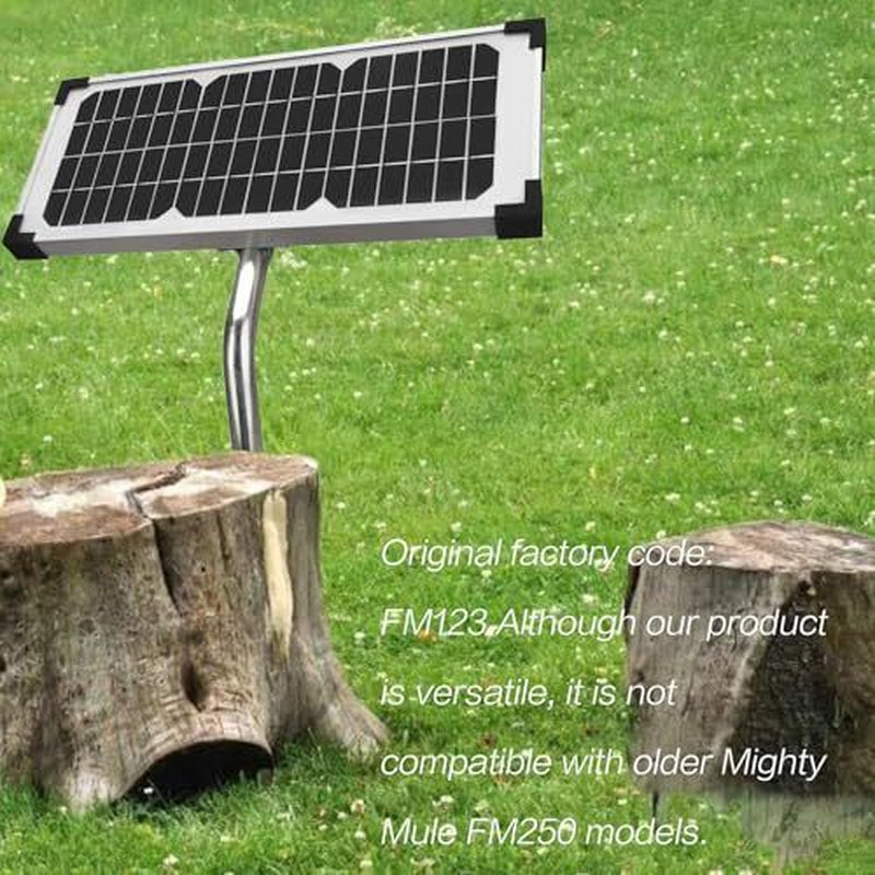 FM123 10 Watt Solar Panel for Mighty Mule Solar Panel Gate Opener