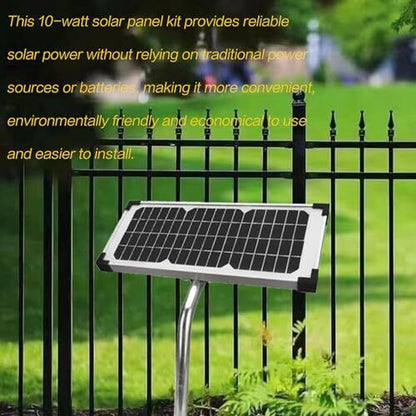 FM123 10 Watt Solar Panel for Mighty Mule Solar Panel Gate Opener