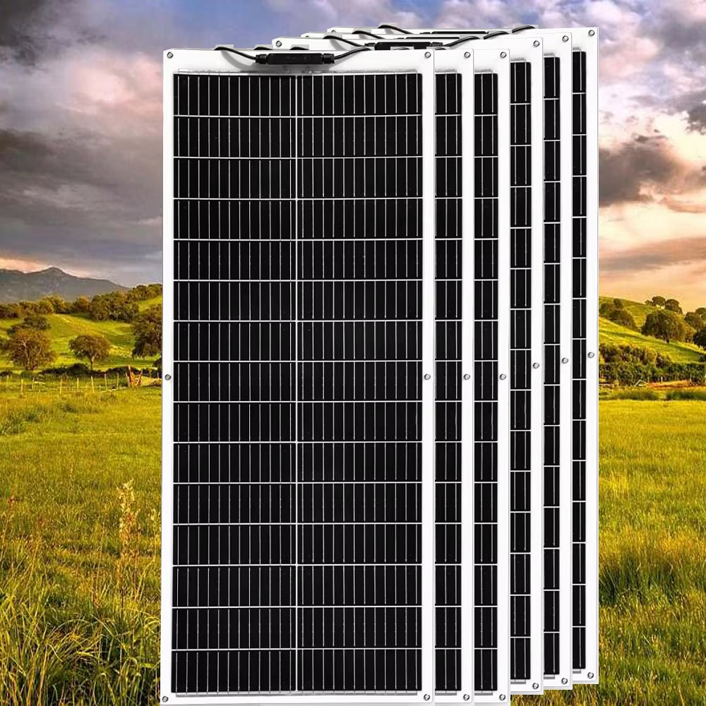 1000W 500W 400W 200W 100W Flexible Solar Panel 16.5V High Efficiency Photovoltaic Module Diy Kit Generation Car Home Camping