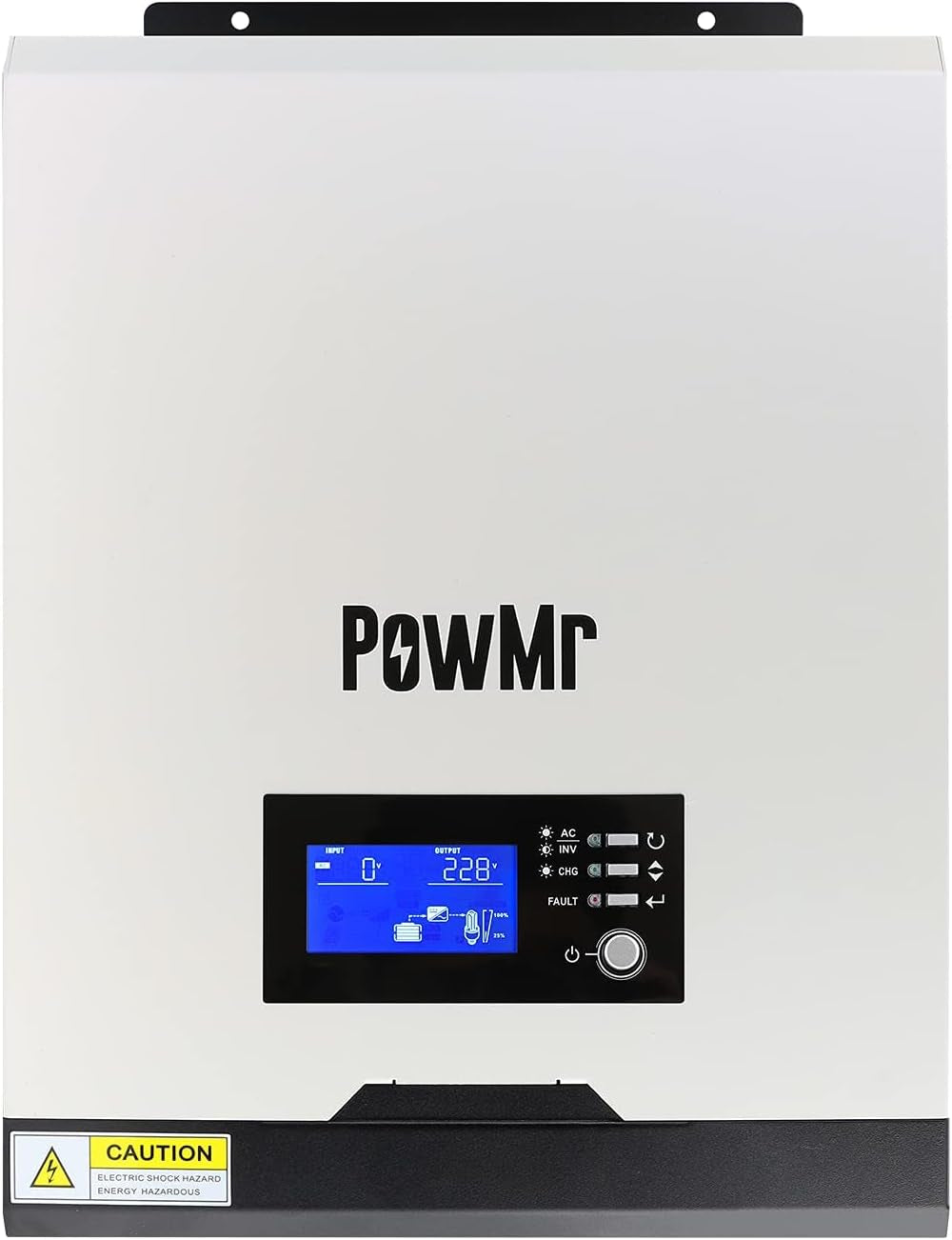 2400W 3000VA Solar Inverter with 40A MPPT Controller,24V DC to 220V AC Hybrid Inverter with 40A MPPT Solar Controller, Work with Lead-Acid and Lithim Batteries…