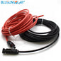 2 Pcs/Lot Free Shipping SOLAR Wire Extension Black+Red 2.5Mm2 4Mm2 6Mm2 Cable with Male and Female Connector Cable Harness