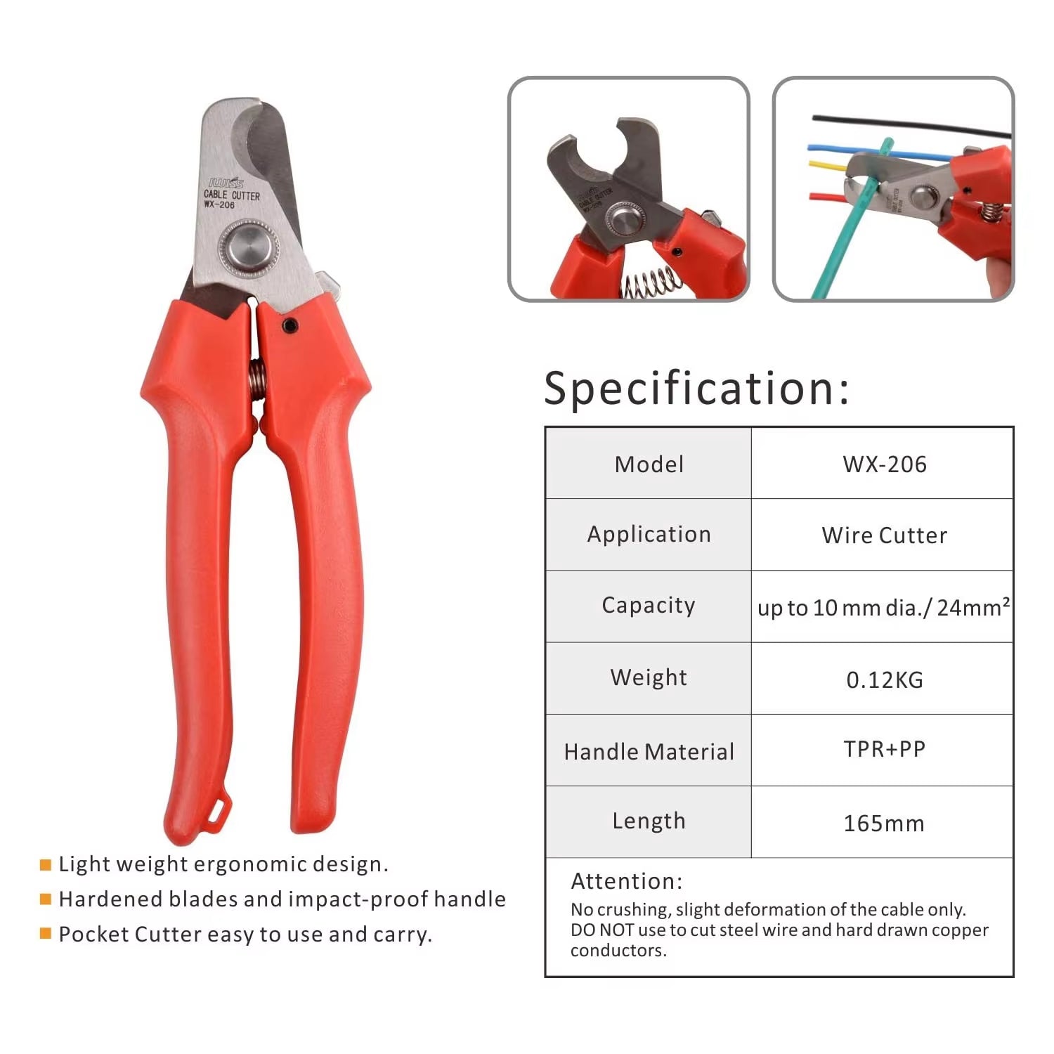 Solar PV Cable Crimping Plier Tool Kit for 2.5/4/6Mm ²With Stripper,Cutter, Spanner Connectors-Oxford Bag Pack