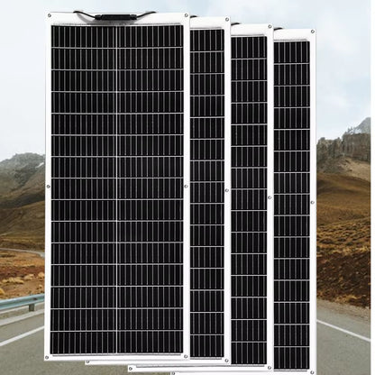 1000W 500W 400W 200W 100W Flexible Solar Panel 16.5V High Efficiency Photovoltaic Module Diy Kit Generation Car Home Camping