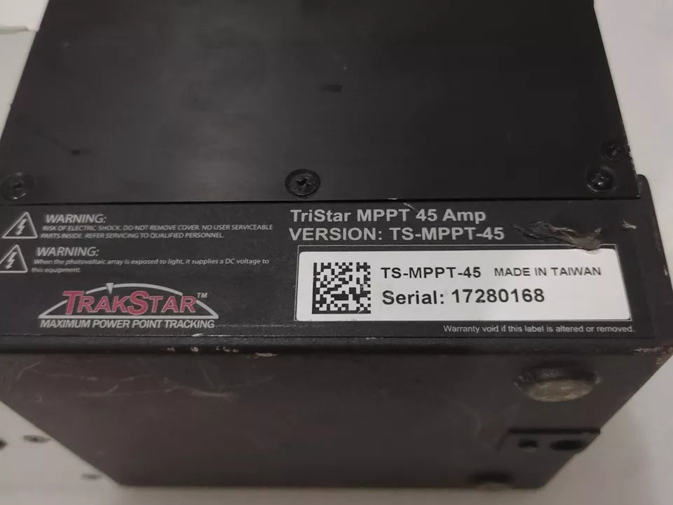 Morningstar TS-MPPT-45 TriStar MPPT 45 amp 12/24/36/48V Solar Charge Controller